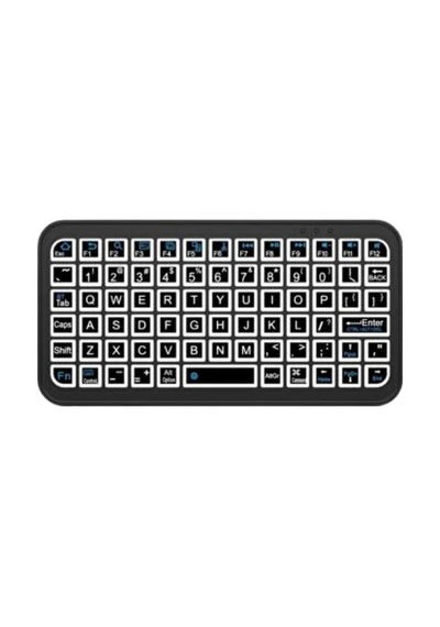 Northcity Rgb Işıklı Kablosuz Mini Klavye - 10mm İnce Gövde, Bluetooth 5.2