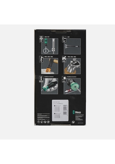 Wera Tornavida Set 395h0/7sm