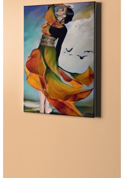 Webstyle Sayılarla Boyama Seti Kasnaklı Pişman Kadın 60 X 75 Cm