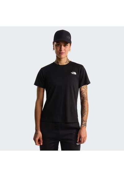 The North Face W Flex Short Sleeves Reg Tee Kadın Tişört Nf0a8brrjk31 Siyah