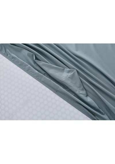Doqu Home Colourful Fitted Çarşaf Tek Kişilik - Yeşil