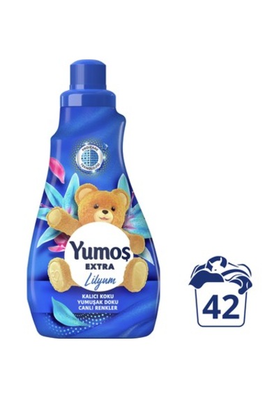 Şeylişeyler - Yumoş Ekstra Konsantre Çamaşır Yumuşatıcısı Lilyum 1008 Ml 42 Yıkama 3 Adet 3'lü Set