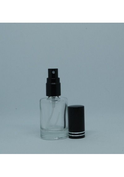 Boş Parfüm ve Kolonya Şişesi 12 ML 10 Adet Boş Metal Siyah Sprey