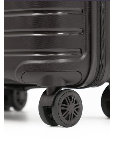 Ground Line Style 3'lü Set Valiz 10663 Siyah - Gri