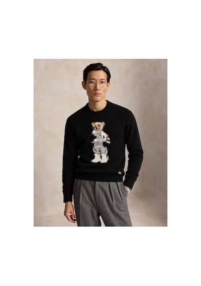 Polo Ralph Lauren Polo Bear Siyah Triko Kazak