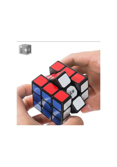 Qı Yı Toys Speed Cube Son Nesil 3x3x3 Rubik Küpü Zeka Küpü Sihirli Cube, Hızlı Ve Pürüzsüz, Day Standart