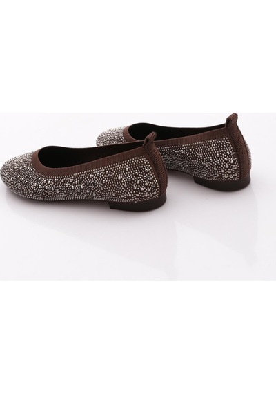 Dgn Pm386-k4110 Kadin Babet Kahve Triko