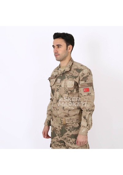 Jandarma Kamuflaj Gömlek - Askeri Malzeme Haki