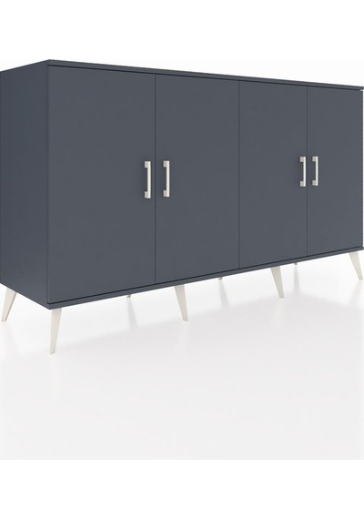 Kronos Konsol 6 Raflı 4 Kapaklı 176x59x99 Antrasit-antrasit/aytaşı Antrasıt/aytası - Antrasıt Kronos Konsol 6 Raflı 4 Kapaklı 176x59x99 Antrasit-antrasit/aytaşı Antrasıt/aytası - Antrasıt