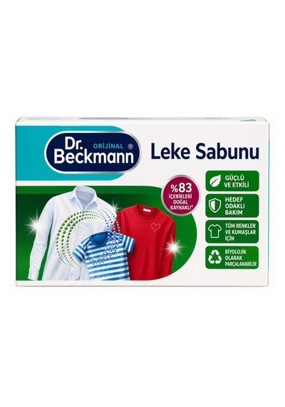 Dr. Beckmann Gallseife Leke Sabunu 100 G Zorlu Lekelere Etkili Tüm Kumaşlar İçin