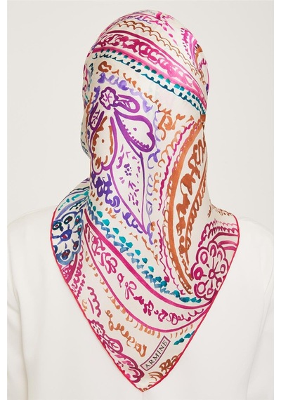 Sura İpek Eşarp - 9037- 55 Pembe