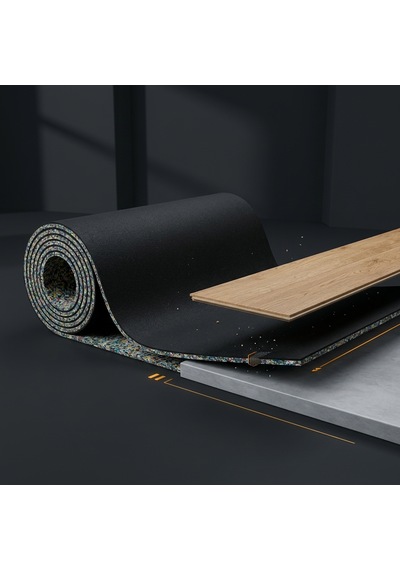 13 Mm Parke Altı Ses Yalıtımı Bariyerli Sespan
