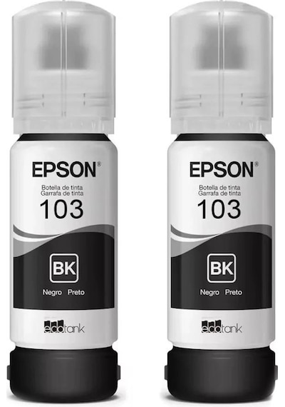 Epson 103 Black (Siyah) 2 Adet Mürekkep