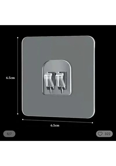 6 Ad Metal Banyo Rafı Demir Telli Banyo Köşeliği Için Yapışkanlı Sudan Etkilenmeyen Pençe Askısı Tur Diğer