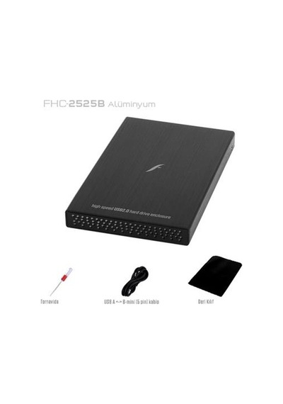 Frisby Fhc-2525B 2 5  Usb 2.0 Hard Disk Kutu.Siyah