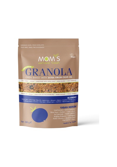 Mom's Yaban Mersini Granola 280 G - 6 Adet Tarı