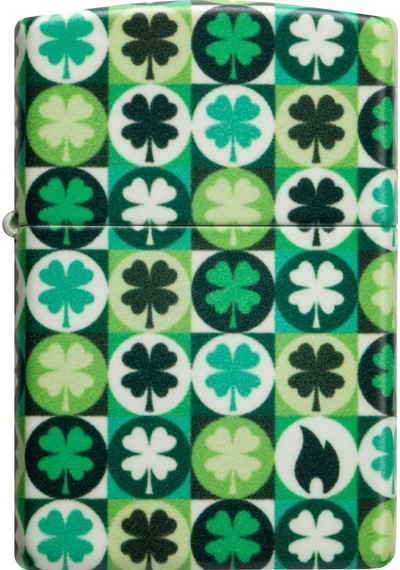 Zippo 49193 Clover Design Çakmak Çok Renkli