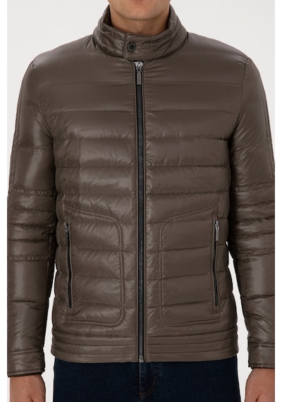 U.S. Polo Assn. U.s. Polo Erkek Slim Fit Kaz Tüğü Spor Mont 2246527 More25k Vizon