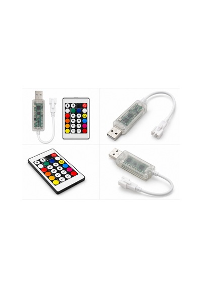 5v Usb Girişli Bluetooth Kontrollü Pixel Led Kontrol Devresi Ws2812b