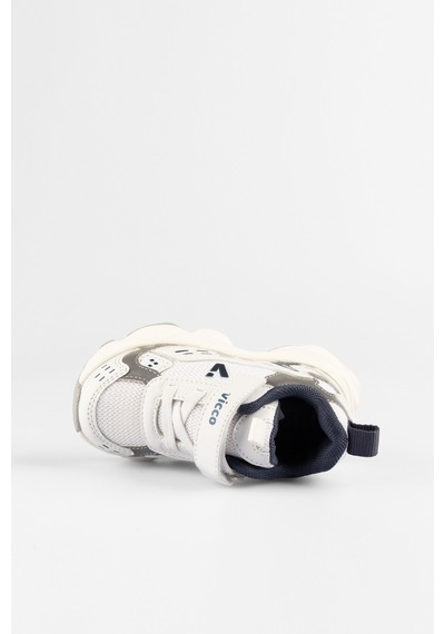 Vicco Tag Ortopedik Unisex Çocuk Beyaz Rahat Sneaker Beyaz