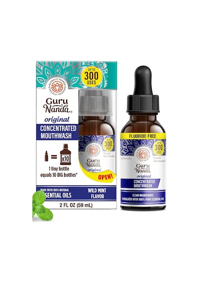 Gurunanda Original Wild Mint Flavor Konsantre Ağız Bakım Suyu 59ml