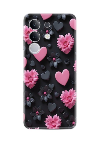 Vivo Y29 V2434 Uyumlu Kılıf Desen Baskılı Silikon Özel Seri Stk-100.jpg Renk74 Renk74