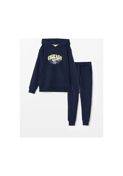 LC Waikiki Lcw Kids Kapüşonlu Erkek Çocuk Eşofman Takım New Navy
