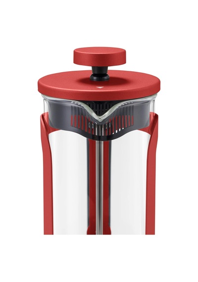 French Press 300 Ml, Kırmızı Çok Renkli
