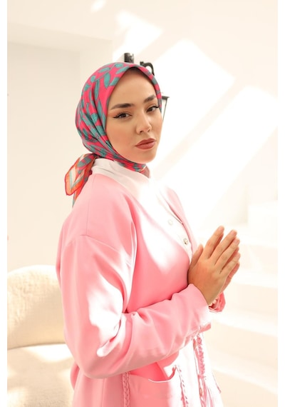Soft Eşarp 73051-28 Pembe