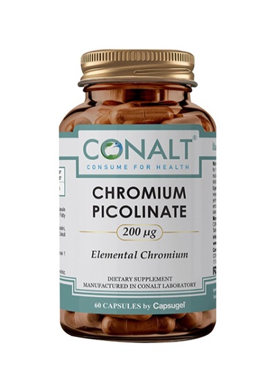 Conalt Chromium Picolinate 200 Mcg Takviye Edici Gıda 60 Kapsül
