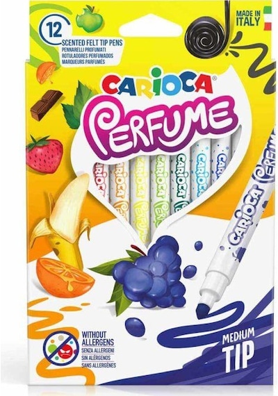Carioca Kokulu Keçeli Boya Kalemi 12mp 039li
