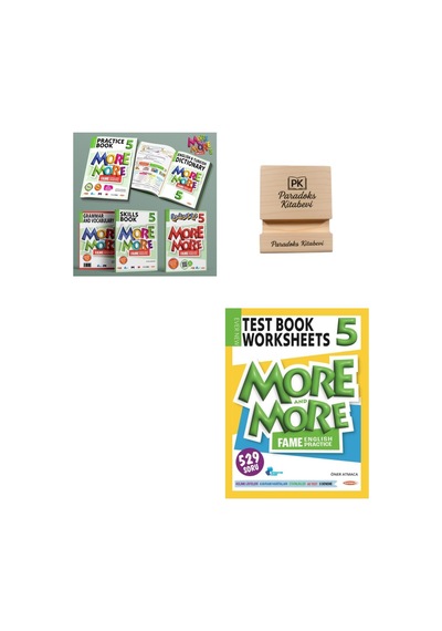 Kurmay 5. Sınıf More And More Practice Book Ve Test Book + Telefon Standı