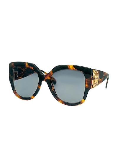 Gucci Gg 1407s 002 54 Kadın Kare Kırçıllı Kahverengi Kemik Güneş Gözlüğü