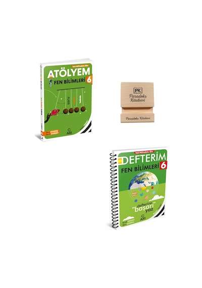 Arı 6. Sınıf Fen Bilimleri Atölyem Ve Defterim + Telefon Standı
