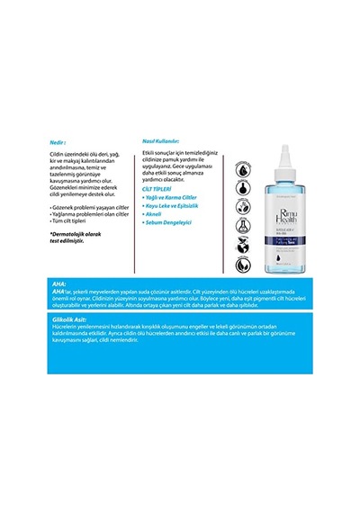 Gözenek Sıkılaştırıcı Ve Arındırıcı Tonik Glycolic Acid%6 Aha Bha Rm000105