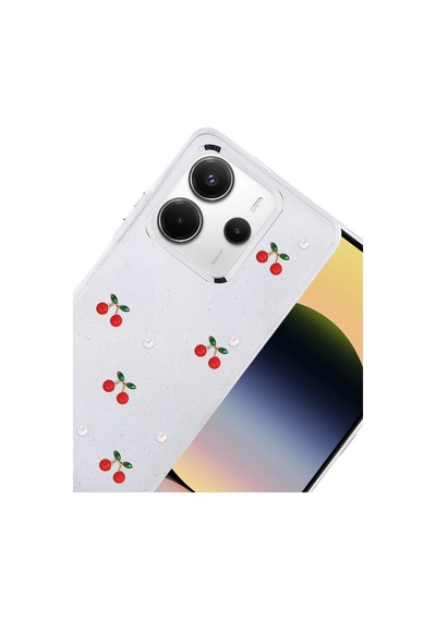 Xiaomi Redmi Note 14 4g Fiyonk Desenli Kapak - Desen 9 0.2M-Çok Renkli