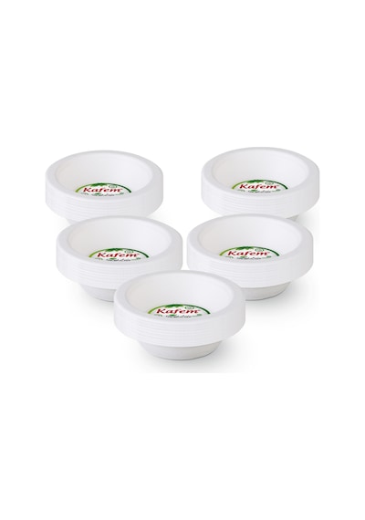Kafem Ekolojik 400 cc Gıda Kasesi 25 Li X 5 Paket