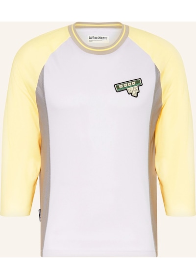 Cafe Du Cycliste Radshirt Barbara, Uzun Kollu Mesh Bisiklet Forması Sarı