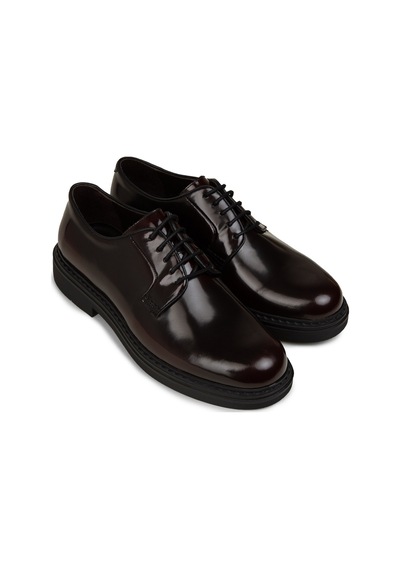 Deery Erkek Bordo Hakiki Deri Günlük Ayakkabı - 02011mbrdc01 Bordo
