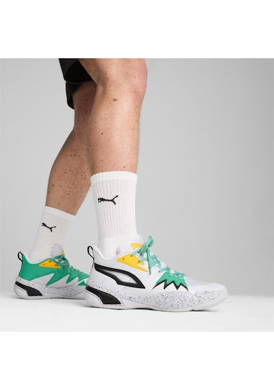 Puma Genetics Speckle Erkek Basketbol Ayakkabısı C-pum310405e10p01 Beyaz