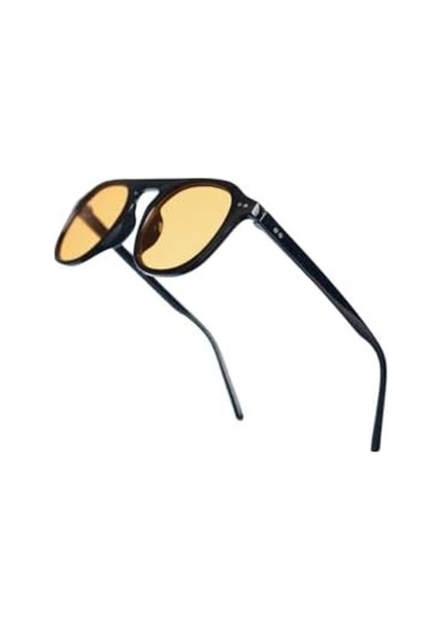 Eyewear Re1107 Siyah Turuncu Güneş Gözlüğü Açık Füme