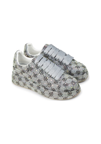 Deery Kadın Gri Taş İşlemeli Sneaker - K0052zgrıc01 Gri