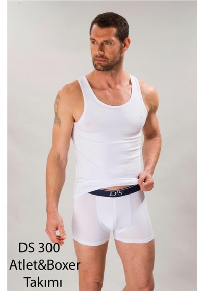 D'S Damat Çeyizlik Erkek Atlet Boxer Takım