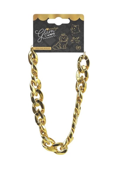 M-pets Glam Prestige Gold Chain Kedi Köpek Aksesuarı M