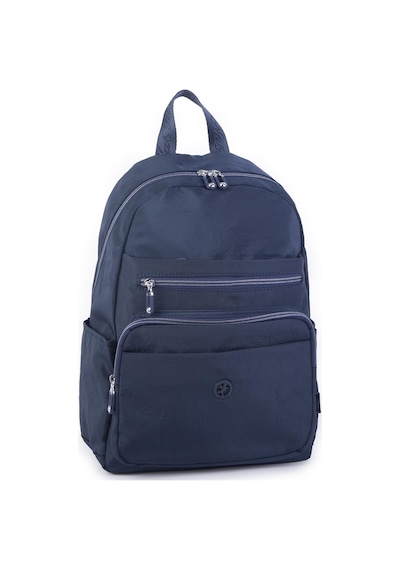Nas Bag Unisex Büyük Boy Çok Gözlü Su Geçirmez Sırt Çantası Lacivert