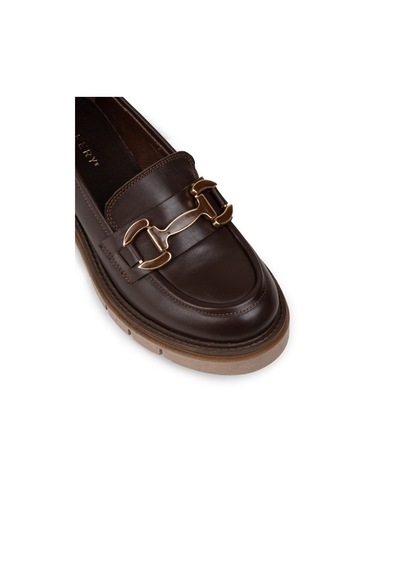 Deery Kadın Kahverengi Hakiki Deri Loafer Ayakkabı - F2313zkhve01 Kahverengi