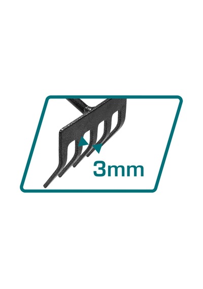 Ayrex Thftr1008 Bahçe Tırmığı, 270 Mm