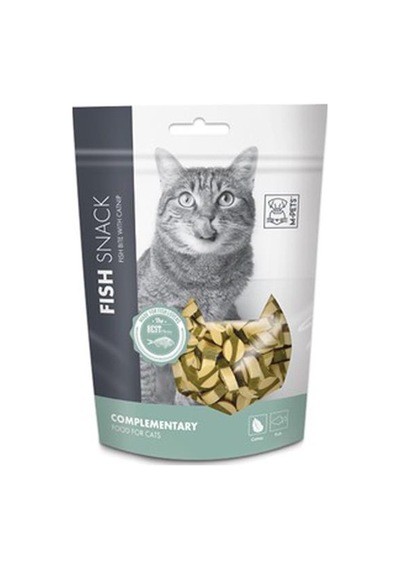 M-Pets Fish Bite With Catnip Balıklı Kedi Ödül Maması 80 G