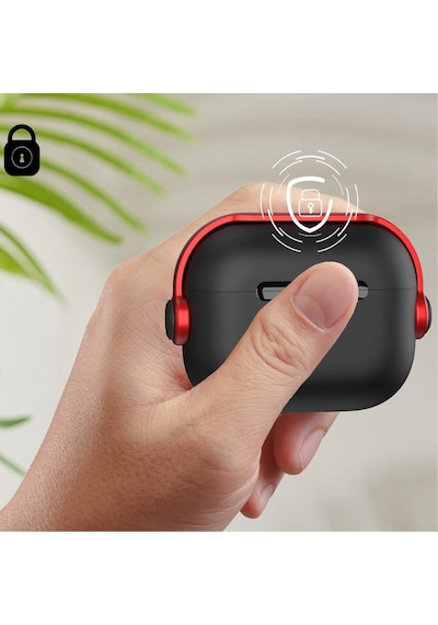 Apple Uyumlu AirPods Pro 2. Nesil İle Kılıf Kulaklık Dizayn Defens Case Lila