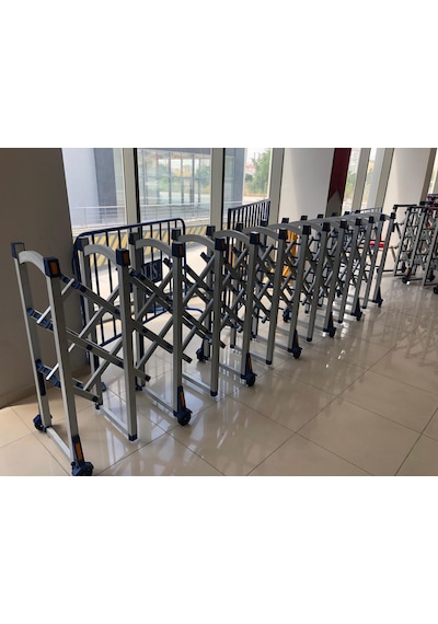 Alüminyum Akordiyon Bariyer 2 Metre 3 Yıl Garantili İlke